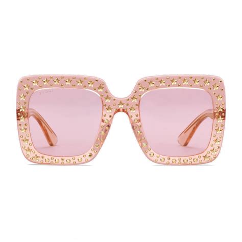 gucci pink and green eyeglasses|gucci glasses with rhinestones.